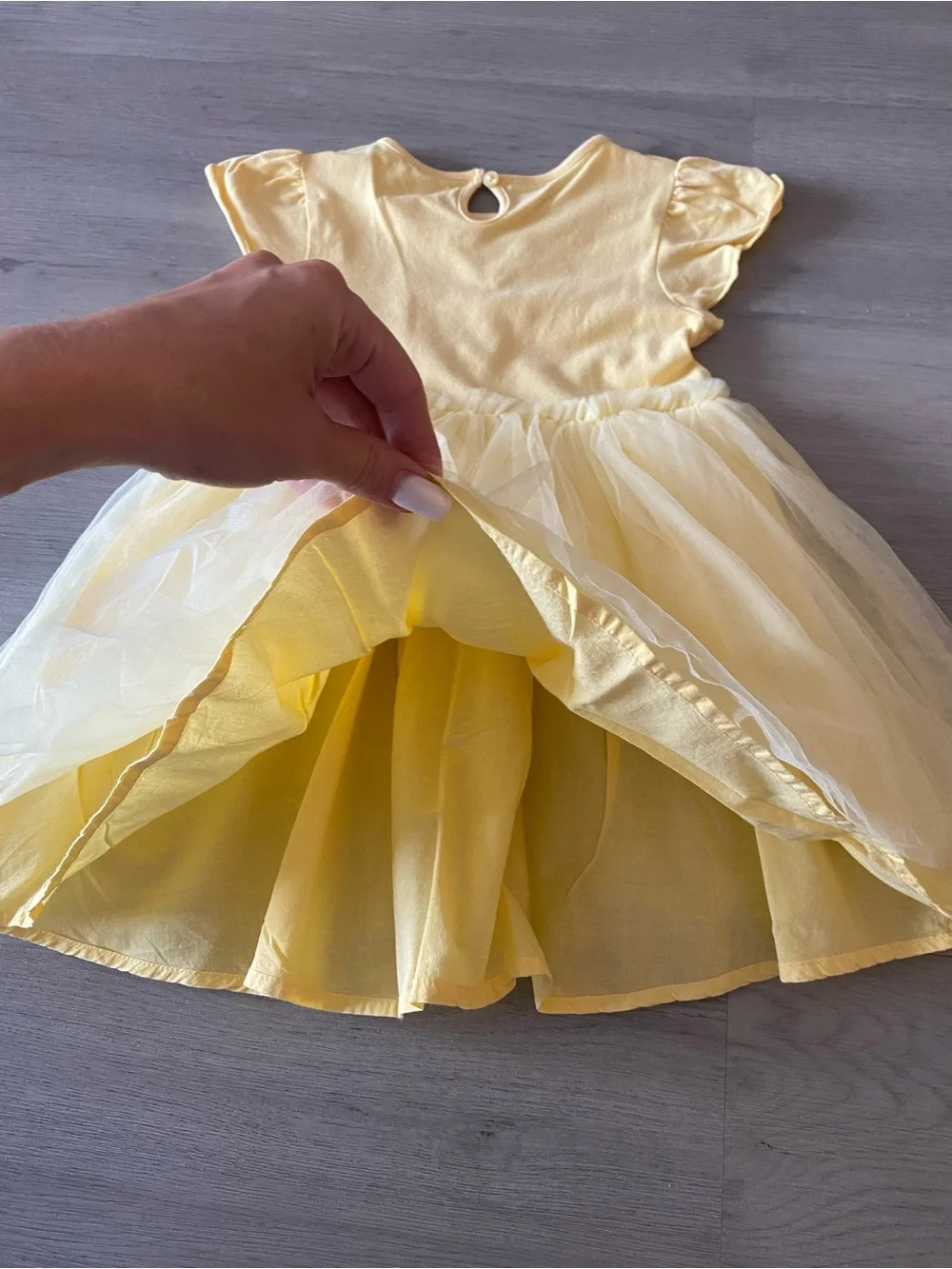 Yellow Tulle Dance Dress for Kids - Soft Tulle Skirt